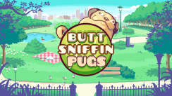 Butt Sniffin Pugs (c) SpaceBeagles